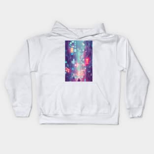 Tokyo Neon Japan <3 Kids Hoodie